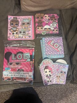LOL Party Supplies And 5 Birthday Decoration