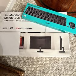 Monitor Keyboard And mouse