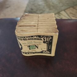 1975 Money Roll $10 Ceramic Bank 