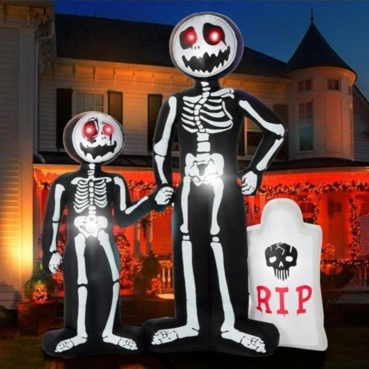 6Ft Halloween Inflatables Outdoor Decorations