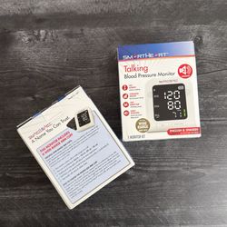 SmartHeart Blood Pressure Monitor | Wide-Range Upper Arm Cuff | Audible English Spanish Instructions and Results for Visually Impaired | 199-Reading M
