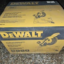 DEWALT 12-in 15-Amp Dual Bevel Compound Corded Miter Saw (Corded)

