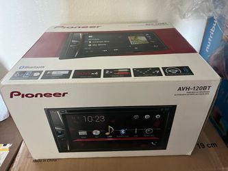 | AVH-120BT 6.2" Double-DIN Multimedia DVD Receiver with Bluetooth