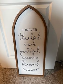 Farmhouse Arch Wood Wall Sign
