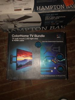 Tv mounts /Led lights an remote