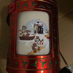 Disney Christmas Music Box popcorn bucket