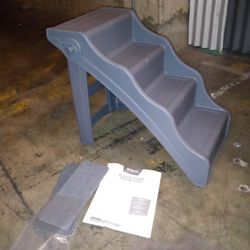 Frisco Plastic Stairs Step By Step For Pets 