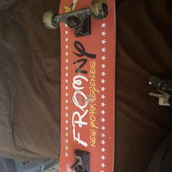 Custom Never Used Skateboard. Pro Board. 7:75 