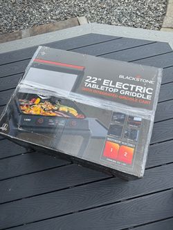 Blackstone 22" Electric Tabletop Griddle with Cart