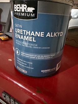 Behr Premium Satin Urethane Alkyd Enamel Paint