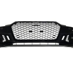 AUDI A4 B9 RS4 Style Front Bumper With Black Grille