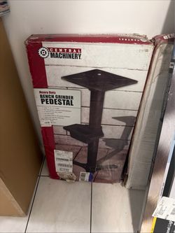 Central Machinery Heavy Duty Bench Grinder Pedestal