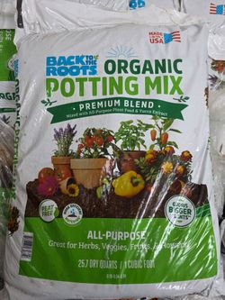 Organic potting mix