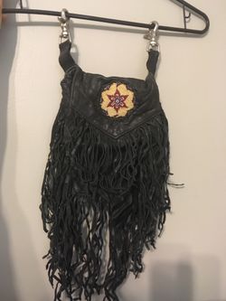 Indian Leather Belt Bag