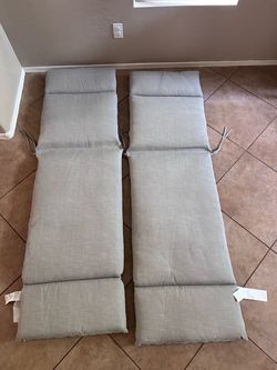 Grey Lounge / Chaise Cushions (set of 2)
