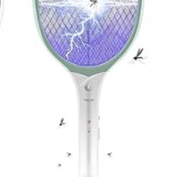 2 in 1 Electronic Bug Zapper Racket with lighting $15