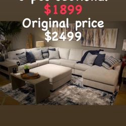 Gray Sectional In Stock For Immediate Delivery 