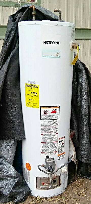 Hotpoint Gas Hot Water Heater-40 Gal.