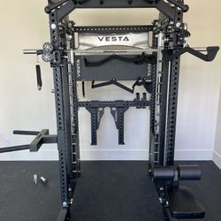 SMITH MACHINE/ HALF RACK/ ADJUSTABLE PULLEY SYSTEM/ FUNCTIONAL TRAINER/ VESTA FITNESS/ FREE DELIVERY 🚚 