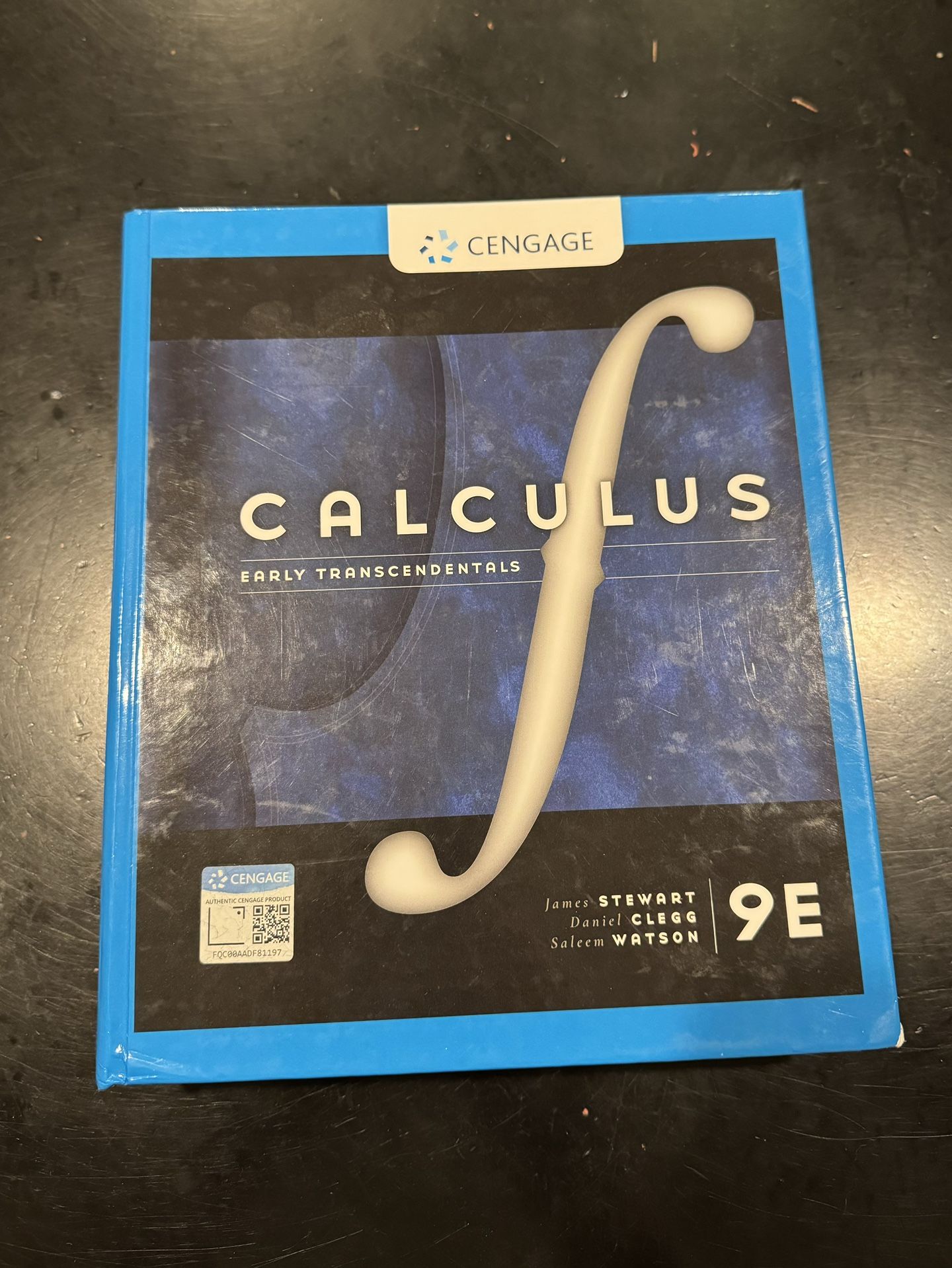 Calculus Early Transcendentals 9th Edition Textbook HC Stewart