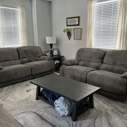 2 Recliner Couches