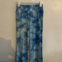 Blue Flare Pants