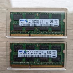 4GB (2 Modules of 2GB) 1066 Mhz DDR3 SDRAM for Mac and PC Notebook/laptop 