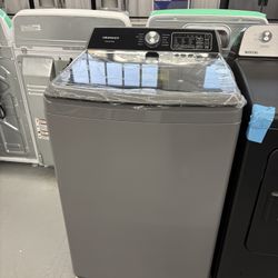 Crosley 4.1 cu. ft. Top-Load Washer with Dual Action Agitator, 8 Wash Cycles and Deep Fill Option in Harbor Mist