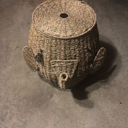 elephant toy basket