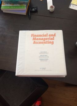 Financial and Managerial Accounting Book