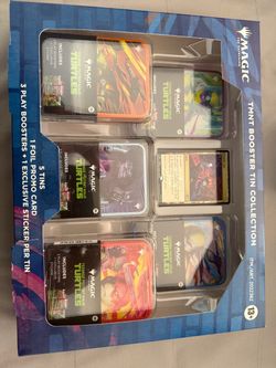 Magic: The Gathering TMNT Booster Tin Collection