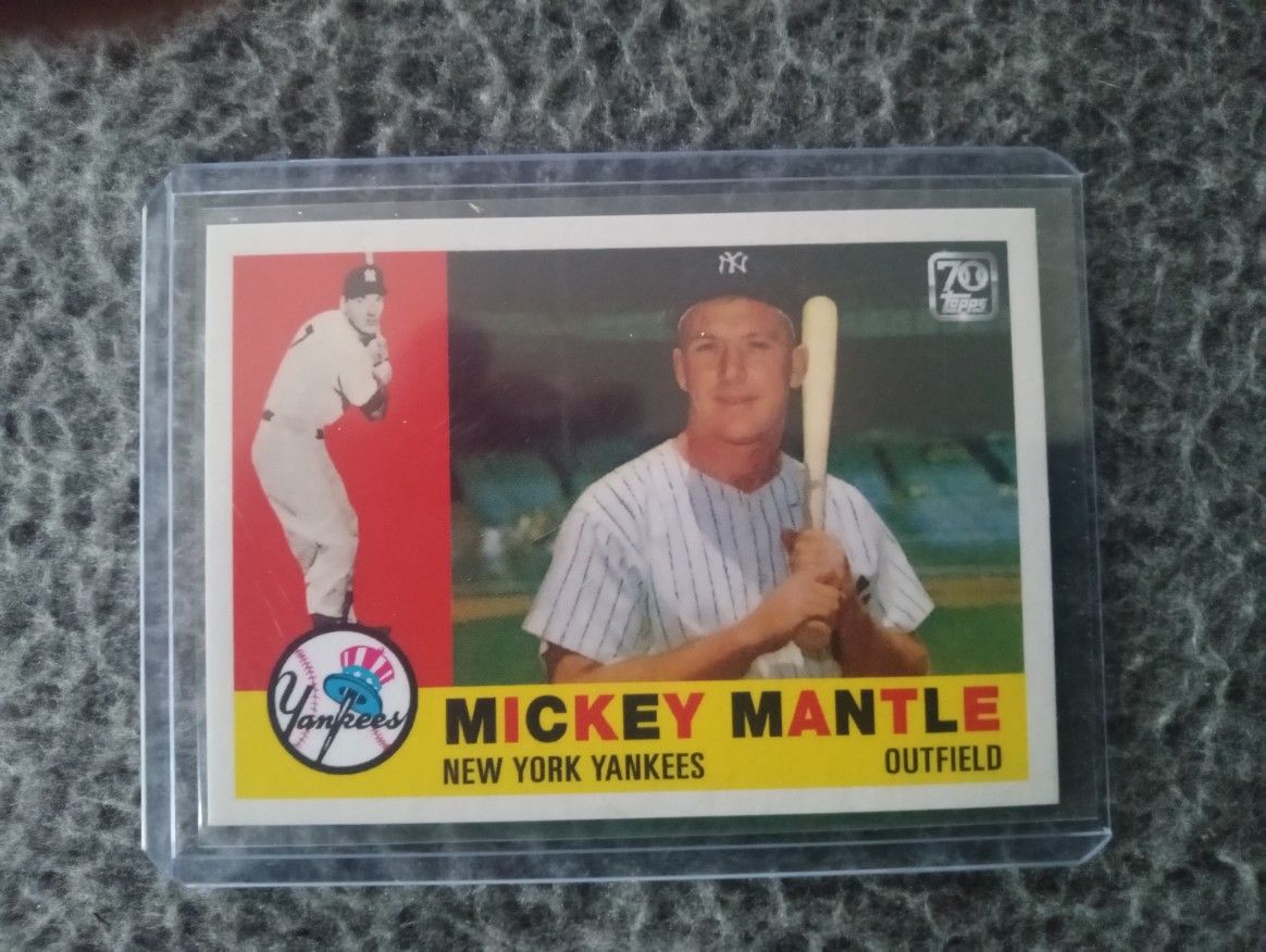 Mickey Mantle Card 