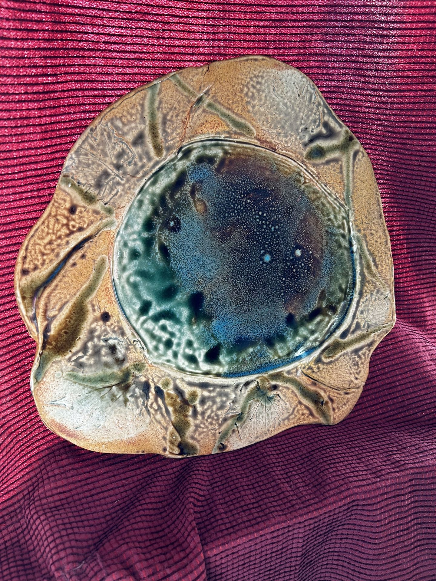 Pottery Display Plate