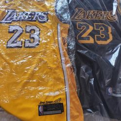 Los Angeles Lakers LeBron James Jerseys XL