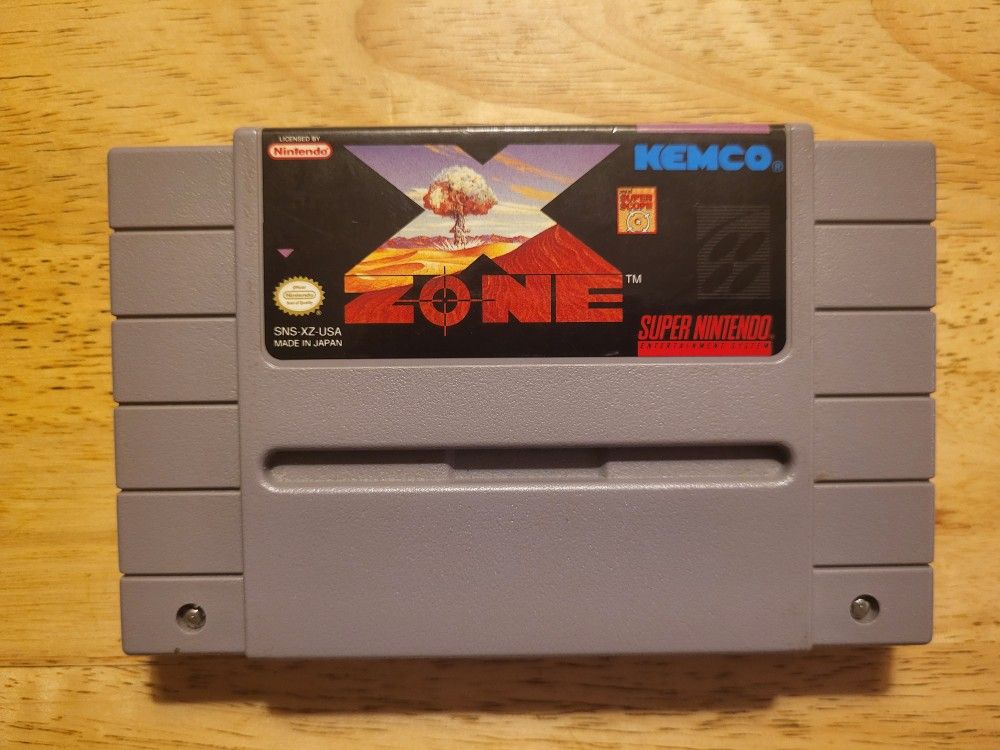 X Zone-Super Nintendo