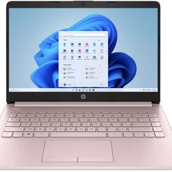 HP 14-cf2112wm Stream 14" HD Celeron N4020 1.1GHz Intel UHD Graphics 600 4GB RAM 64GB SSD Win 11 Home Rose Pink