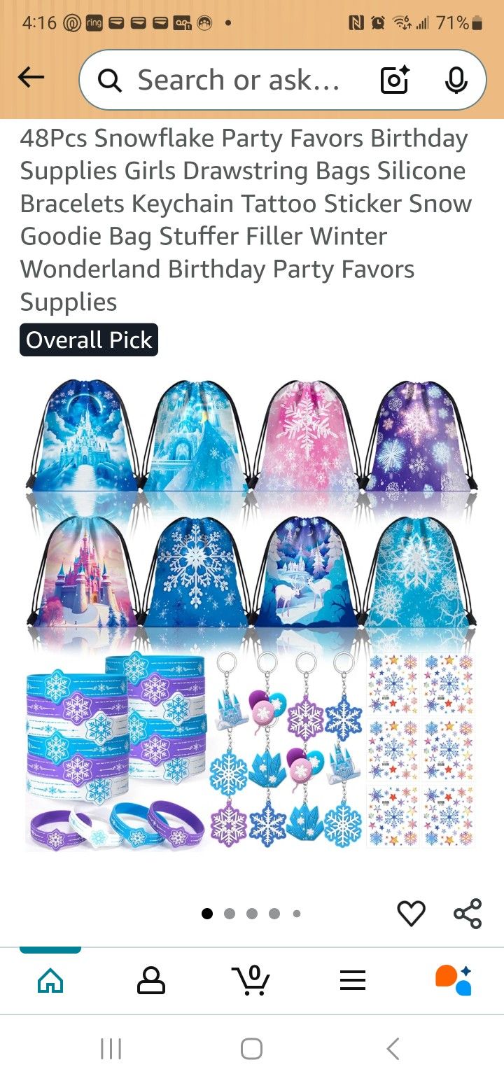 Drawstring Backpack For Party Favors