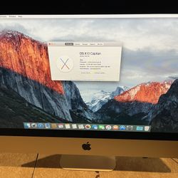 Apple iMac Late 2015 21.5" Intel Core i5 2.8 GHz, 8GB RAM