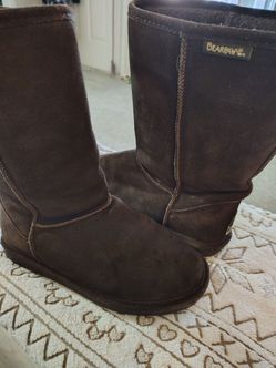 Bearpaw Tall Suede Winter Boots