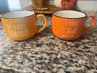 Fall coffee mugs