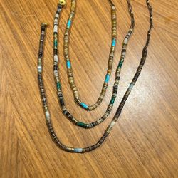 All Natural Stone Necklace Handmade