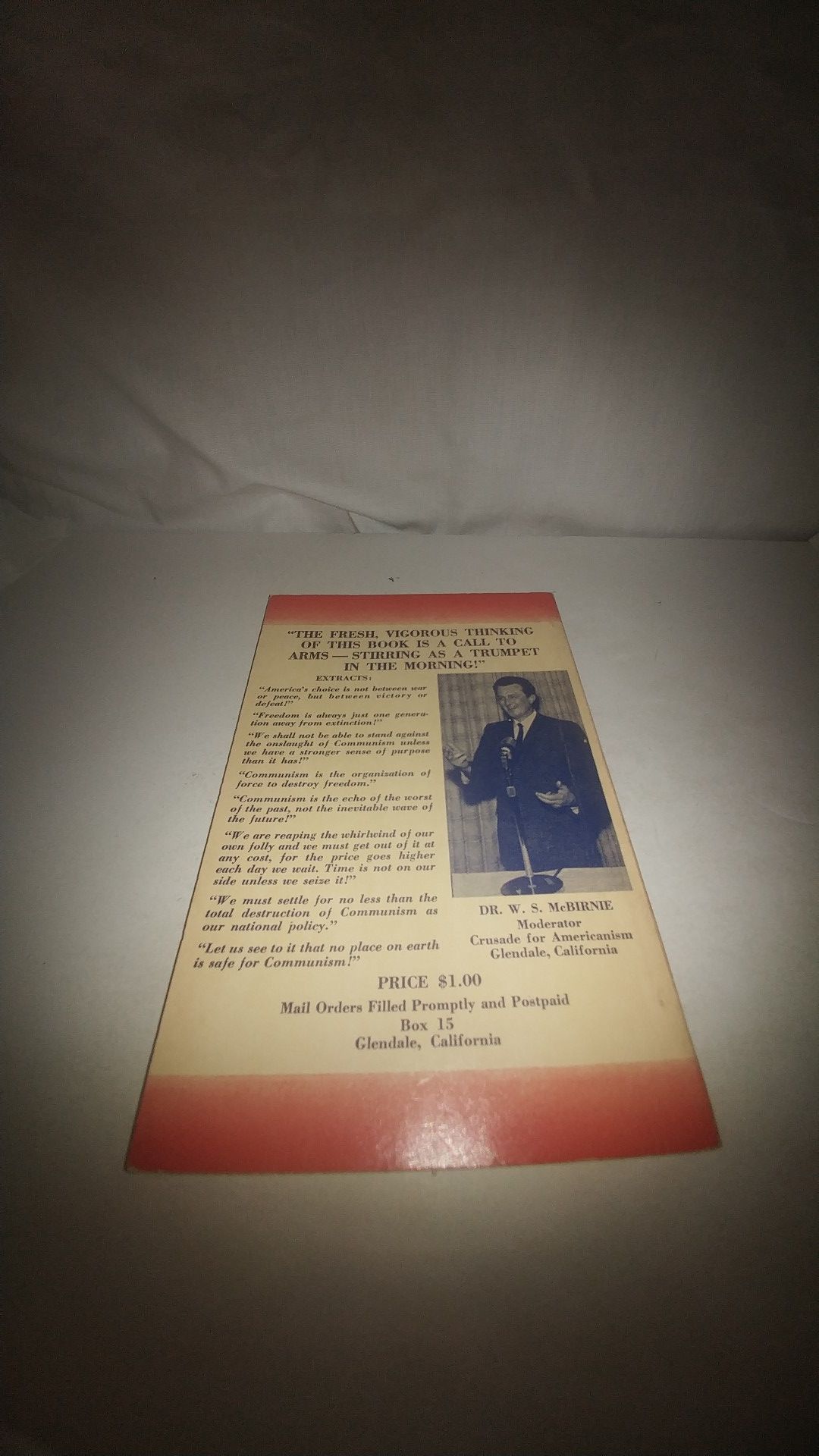 How Communism Can Be Destroyed! by William Steuart McBirnie 1961 GC
