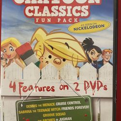 CARTOON CLASSICS FUN PACK (DVD) 4 FEATURES ON 2 DVDS