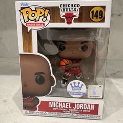 michael jordan with #45 jersey funko shop exclusive funko pop #149