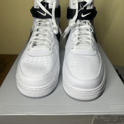 DS Nike Air Force 1 ‘07 High “White/Black” Men’s size 13