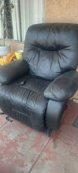Sillon electrico de piel