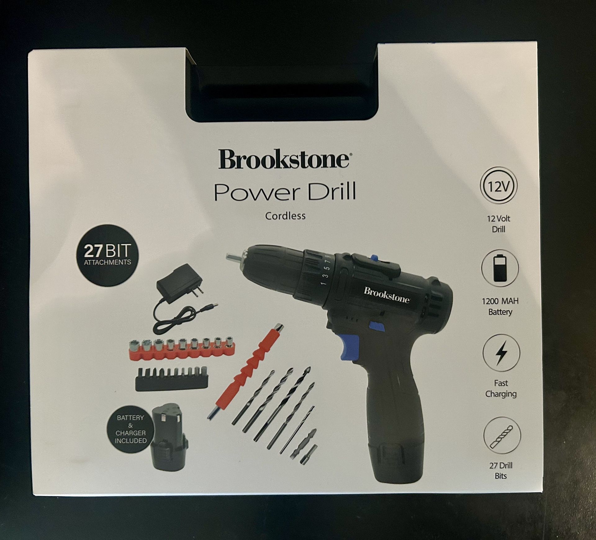 Brookstone Power Drill 27 Bit Attachment