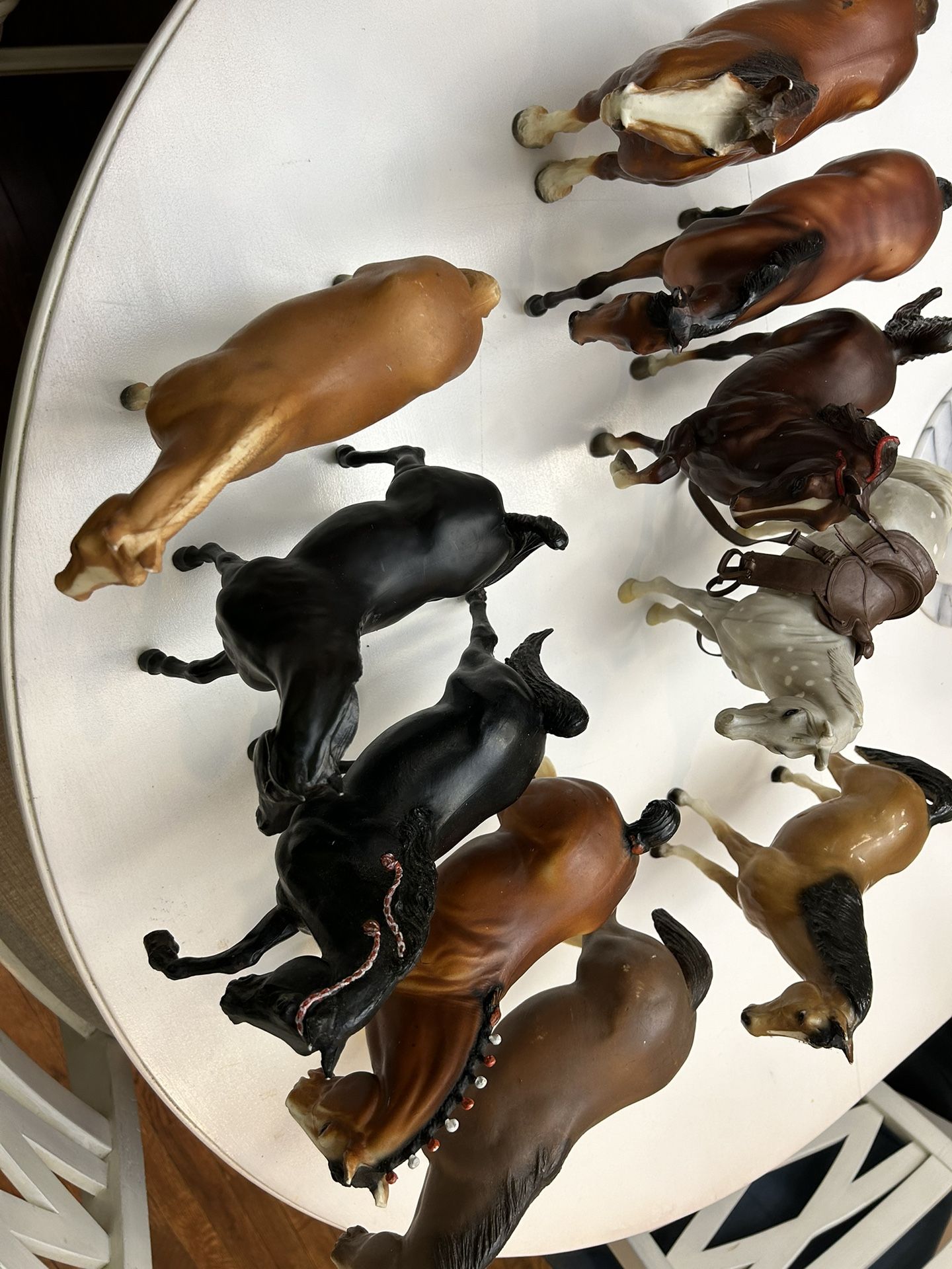 Vintage Breyer Toy Horse Collection 