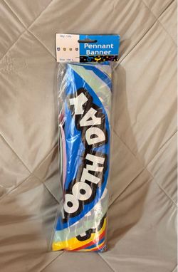 New 100th Day Pennant Banner