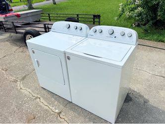 Free delivery and install WHIRLPOOL WASHER AND DRIER WORKIN PERFECT